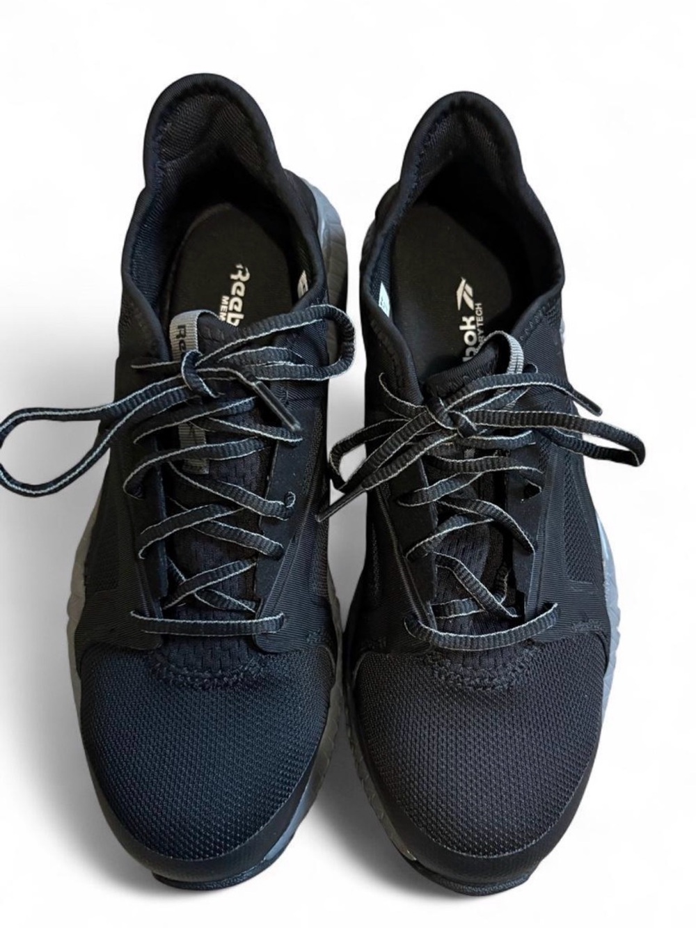 Reebok Men's Black Athletic Training Sneakers
